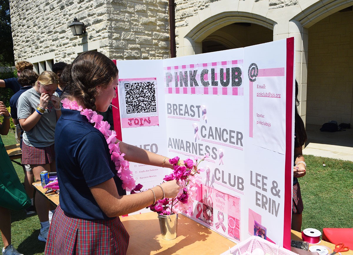 With A Goal To Educate The Creation of the Pink Club at St. John’s